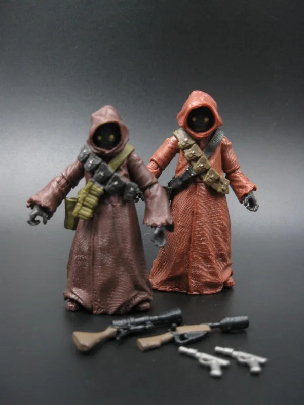 

3.75 Star Wars action figures NeW hope Jawas (2pcs/lot) model doll