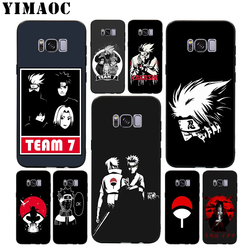 

YIMAOC Naruto Anime Soft Case for Samsung Galaxy S10 S10e S9 S8 A6 Plus S7 S6 Edge A7 A5 A3 J6 Note 9 8