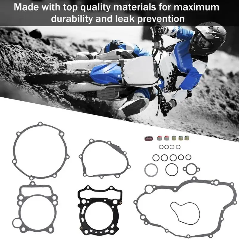 Полный комплект прокладок для мотоцикла верхний нижний конец двигателя Yamaha YZ250F 01