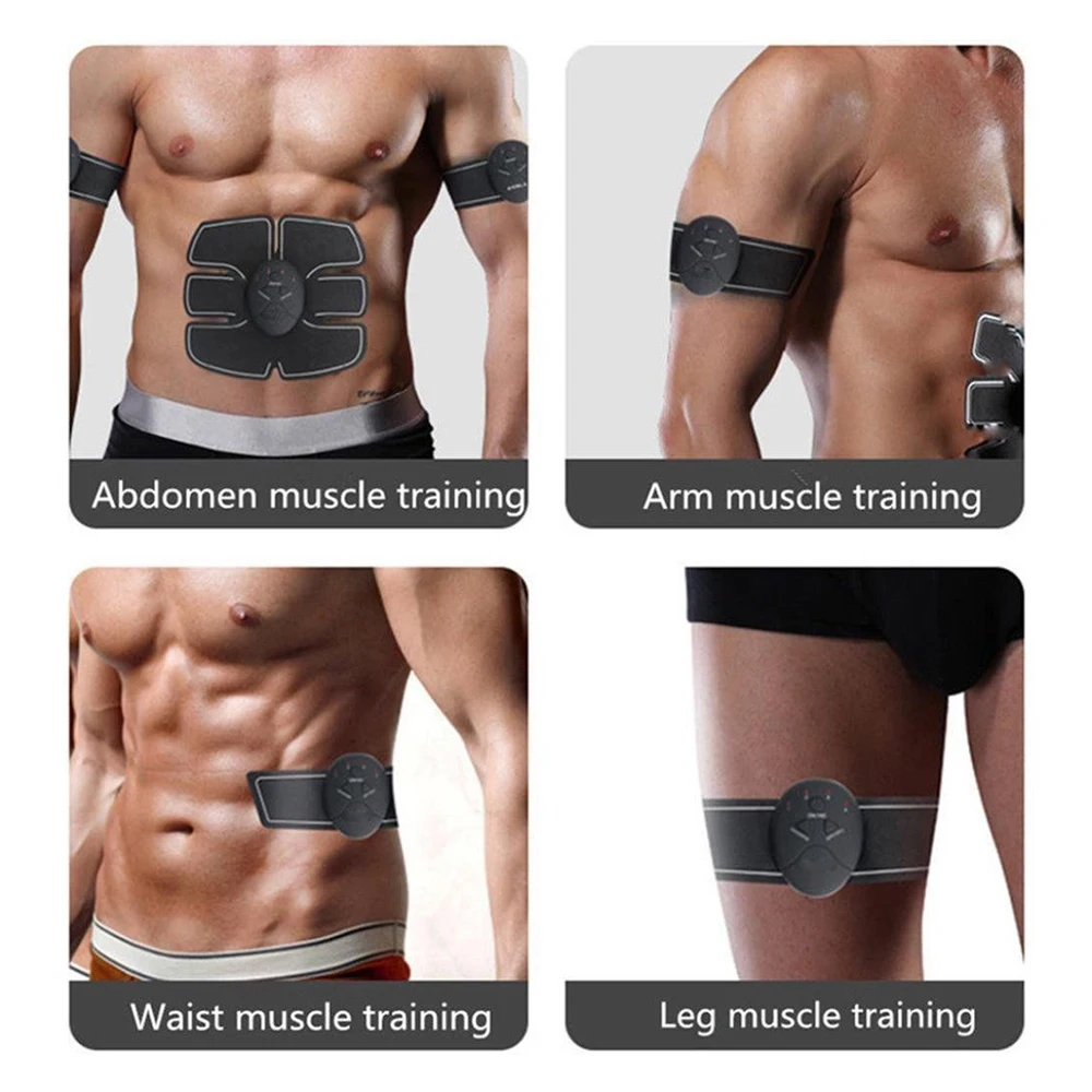 Фитнес Миостимулятор для мышц Abs стимулятор похудения Пояс набор Электрический тренажер для бедер стимулятор для похудения