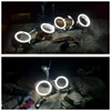 For Audi A8 S8 4E D3 2002 2003 2004 2005 2006 2007 2008 2009 2010 Excellent Ultra bright smd led Angel Eyes DRL halo rings ► Photo 3/6