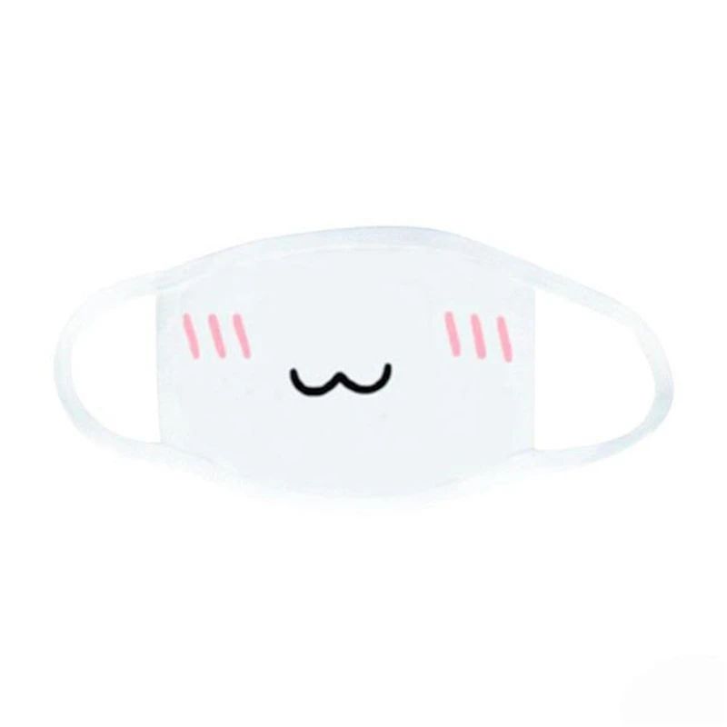 Fashion Expression Mouth Mask Anime Cotton Mouth Mask Unisex Mask Mouth-muffle Dustproof Respirator Cute Anti-Dust Mouth Covers