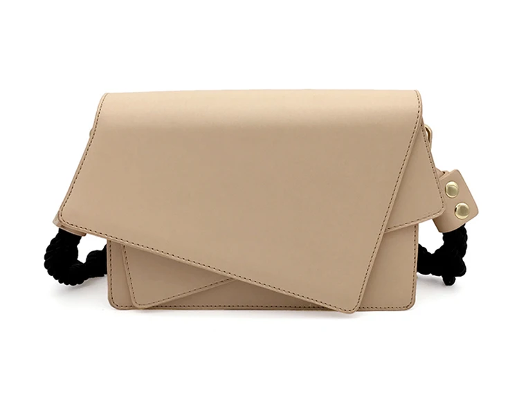 Необычная сумка через плечо из ПУ для женщин Плетеный ремень роскошные сумки дизайнер известный бренд Bolsa Feminina сумка через плечо