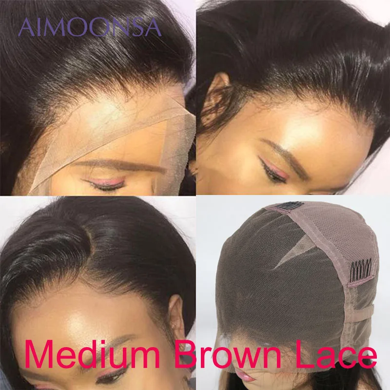 Pre Plucked Full Lace Human Hair Wigs With Baby Hair Straight Brazilian Transparent Lace Wig Braided Glueless Full Lace Wig Remy