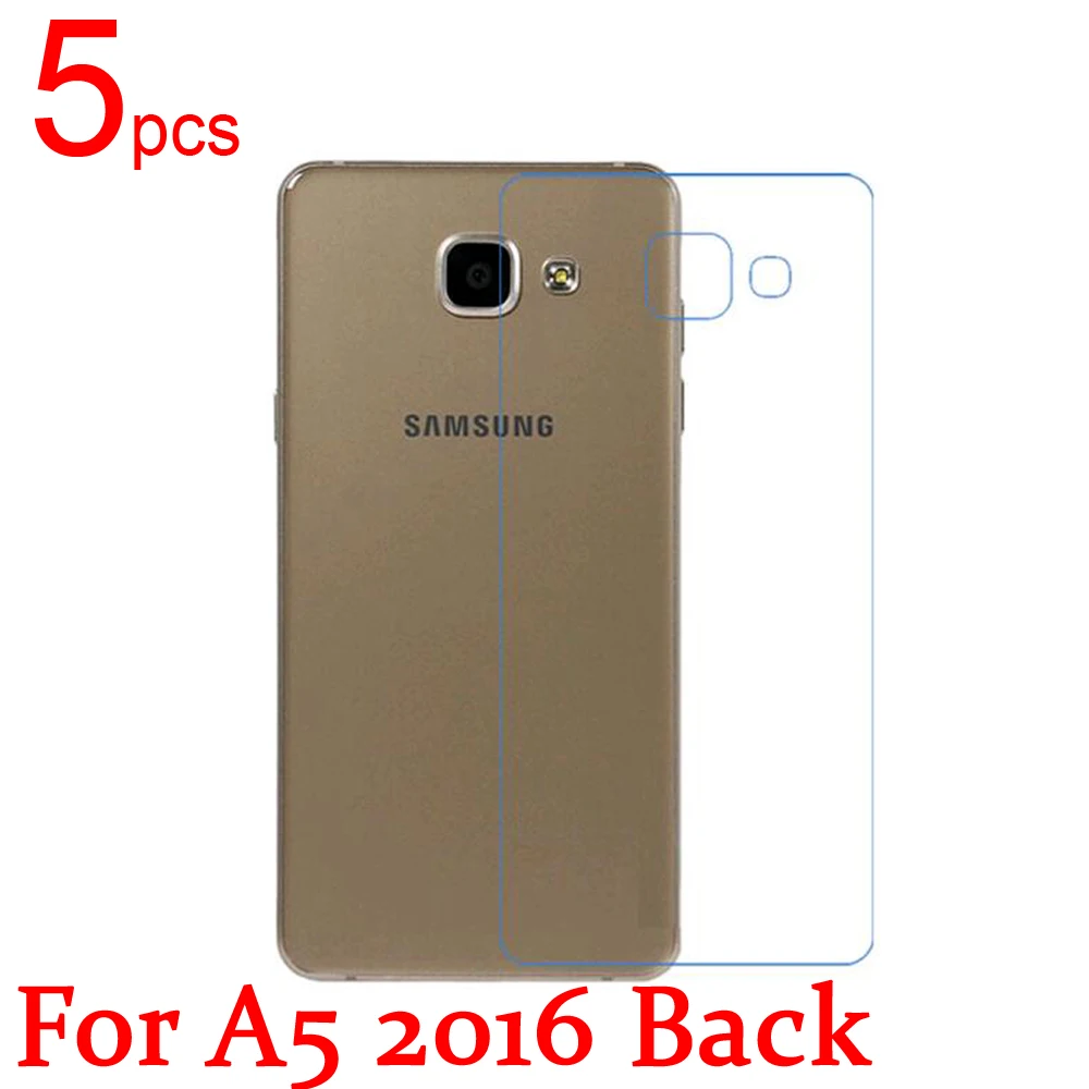 5 шт. Ультра прозрачная/матовая/нано защитная пленка для ЖК экрана Samsung GALAXY A3 A5 A7 2016