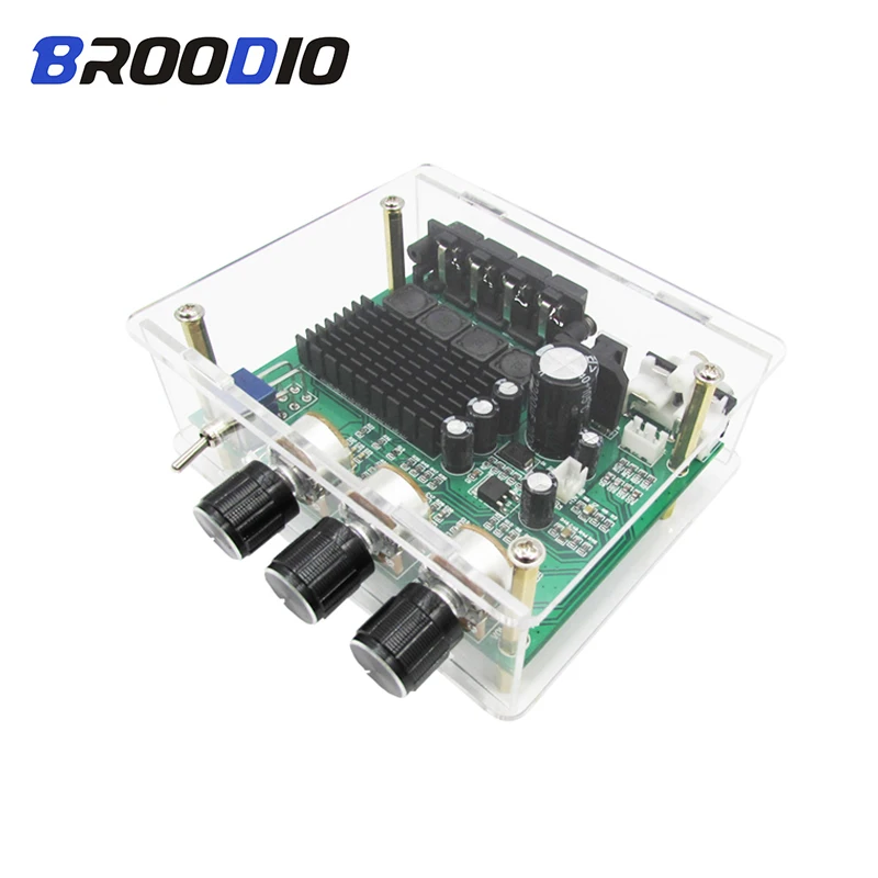 

TPA3116D2 Digital Audio Amplifier High Power Stereo Amplifiers Board Dual Channel 2*80W TPA3116 Sound Preamplifier Tone Preamp