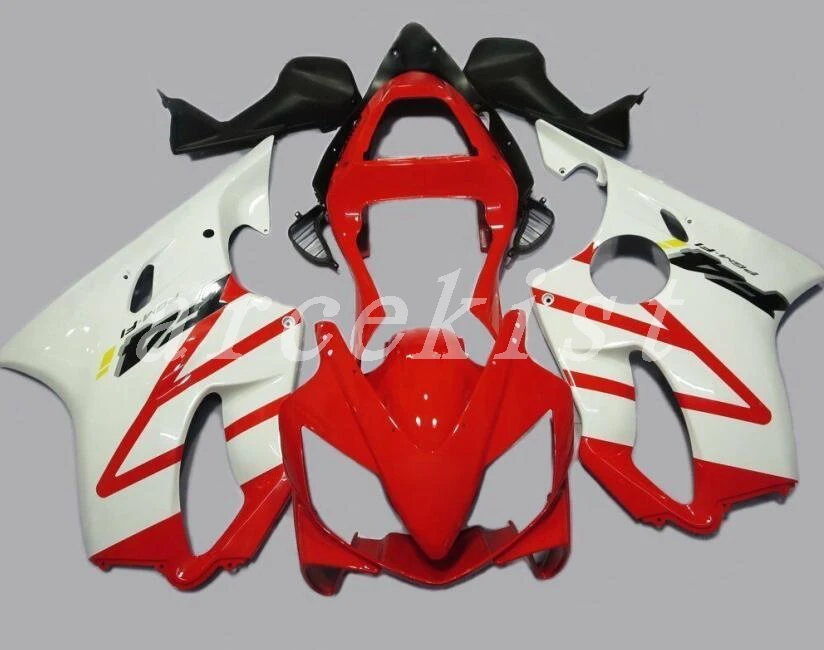 3 подарка литьевой формы ABS обтекатели комплект Подходит для HONDA CBR 600 F4i FS 01 02 03 CBR600 2001 2002 2003 обтекатель на заказ красный белый