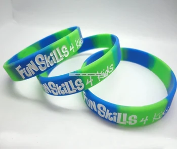 

DHL Free Shipping custom Fashion Men Women Adult Silicone Rubber Bracelet Charms logo Engraving/debossed and color filled