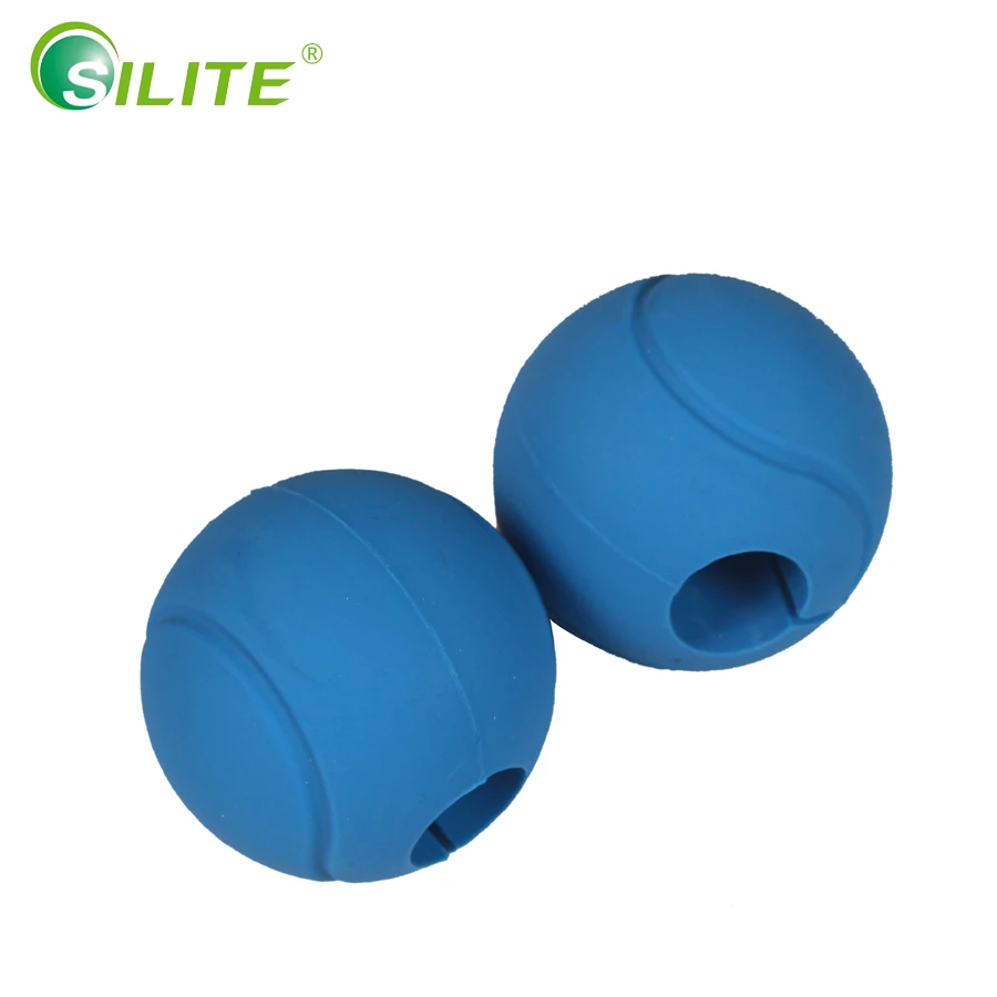 SILITE 2Pcs/Set Silicone Dumbbell Grips Thick Bar Grips