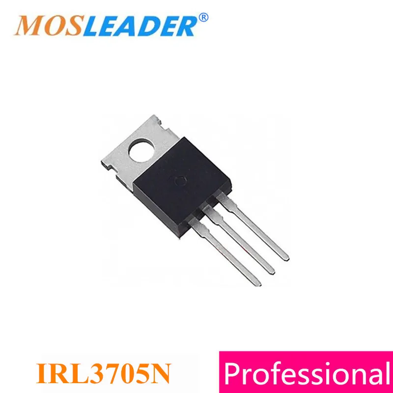 

Mosleader IRL3705N TO220 100PCS IRL3705 N-Channel 55V 89A High quality
