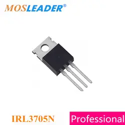 Mosleader IRL3705N TO220 100 шт. IRL3705 N-Channel 55В 89A высокого качества