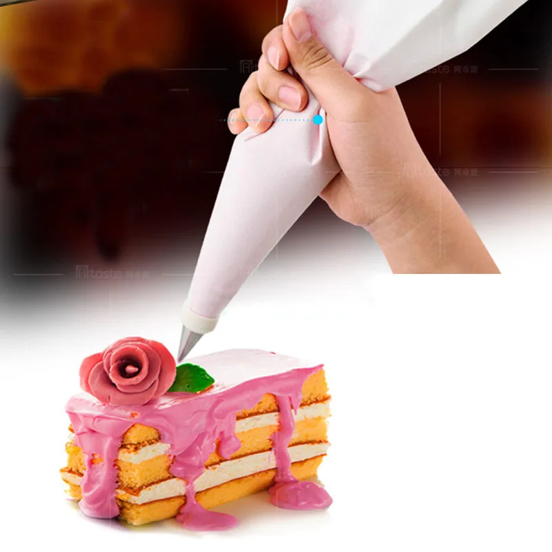 Buy 1pcs Reusable Cotton Cake Cloth Pastry Bag Icing
