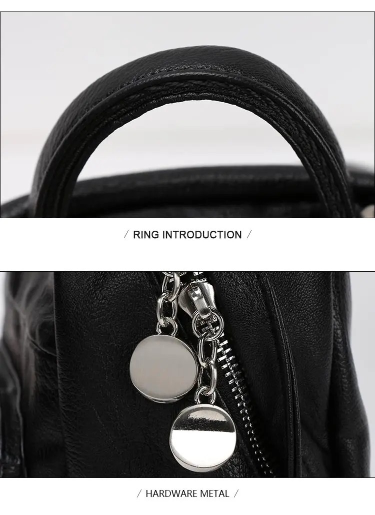 Women Backpack Detail B070#16