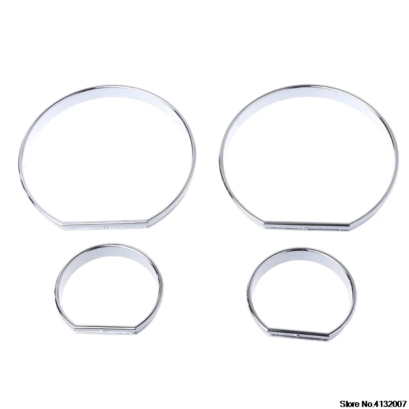 Chrome Gauge Dash Dial Rings Bezel Trim Speedometer AC M-Tech For BMW E46 M M3 828 Promotion