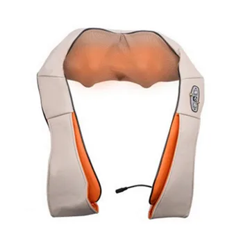 

HOT Back Massage!U Shape Electrical Shiatsu Back Neck Shoulder Massager EU plug and flat plug Shoulder Massager