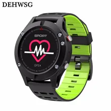 Waterproof Smart watch F05 Altimeter Barometer Thermometer GPS Heart rate monitor Bluetooth 4.2 Smartwatch For apple Samsung