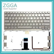 Клавиатура для ноутбука UK для sony SVE14A SVE14AA12T SVE14A17ECW SVE14AE13L арабская клавиатура с подсветкой