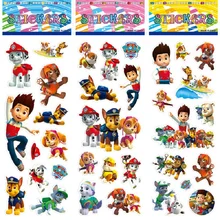 Щенячий патруль собака пузырь мультфильм наклейки игрушки Patrulla Canina игрушки marshall ryder фигурки модель игрушки для детей