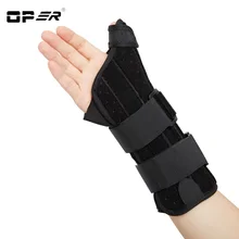 OPER Wrist Thumb fixation Brace Support Wristbands orthosis Stabilizer Brace 3 Aluminum Splint Inside Scaphoid Fracture WH-06