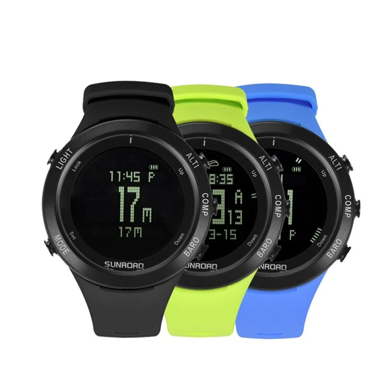 Мужские часы Reloj Hombre SUNROAD армейские цифровые для ныряния спортивные Топ бренд