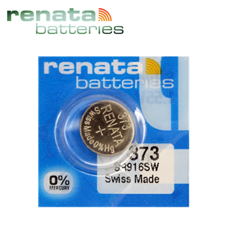 1 шт. часы renata с оксидом серебра 373 SR916SW 916 55 в 100% батарея 916|Часовые батарейки| |