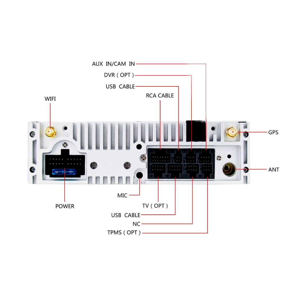 Discount Dasaita 10.2" Android 8.1 Car GPS Player Navi for Nissan Qashqai 2014 2015 with 2G+16G Quad Core Stereo Multimedia No DVD 5