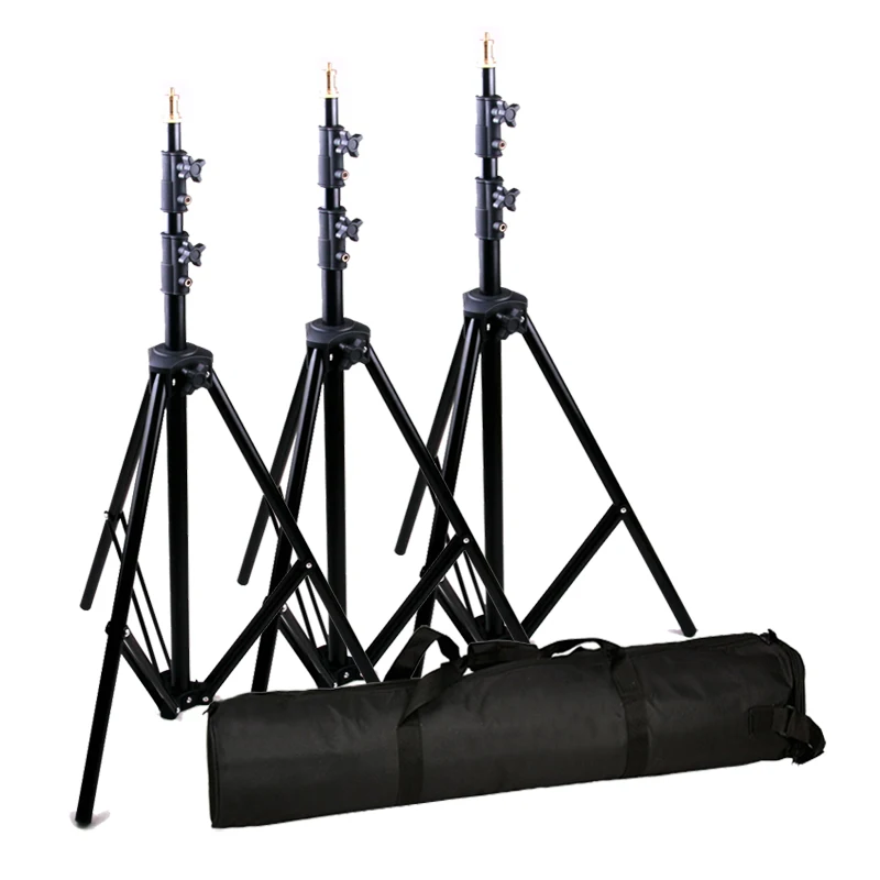Godox 2 m/6.5ft студия толще Свет Стенд штатив + сумка набор 200 см для фото освещение