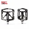 MEETLOCKS Bicycle Pedal Aluminum CRMO Bearing Triple Sealed CNC for Road Bike BMX MTB Altra-light pedales bicicleta carretera ► Photo 2/5