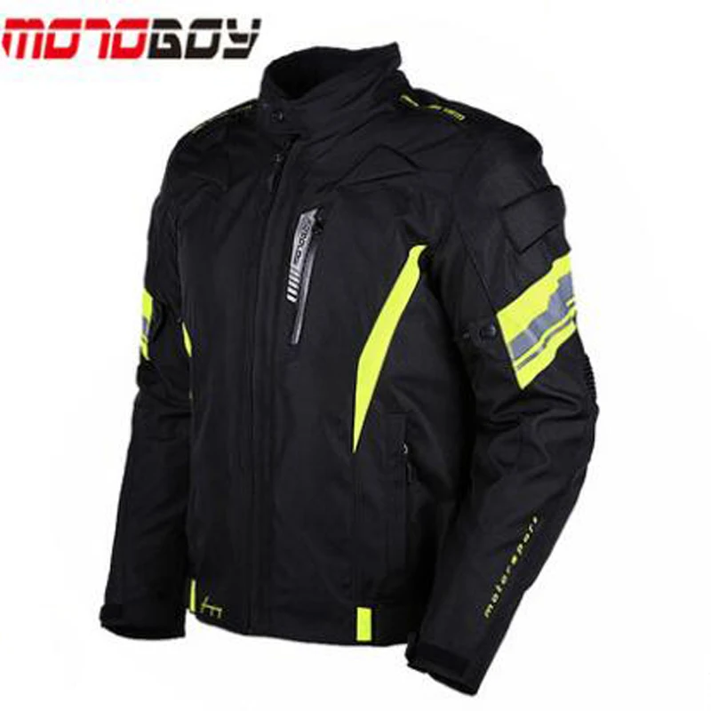 Мотоциклетная непромокаемая куртка MOTOBOY с защитой от падения и CE 600D