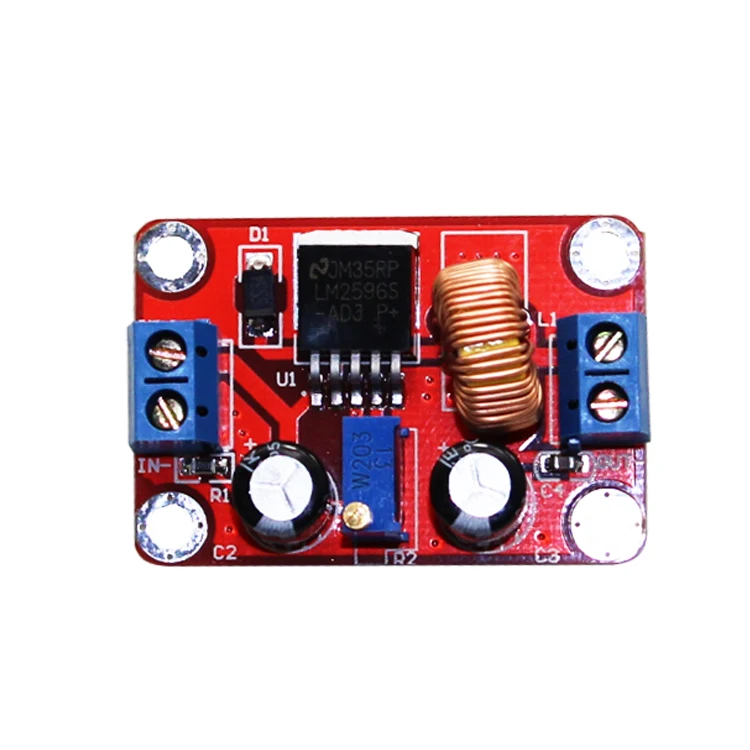 [LAN] LM2596S ADJ с клеммой Регулируемый DC модуль импульсного источника питания (H5A3) 20