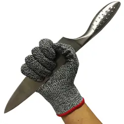 Кухонные защитные перчатки HPPE пищевого класса отрезные перчатки Убойные перчатки отрезные перчатки