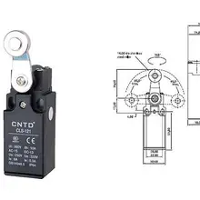 4 шт./лот высокое качество CNTD CLS-121 концевой выключатель/микро-переключатель Ui 380V Ith 10A, экономичный и пластиковый тип