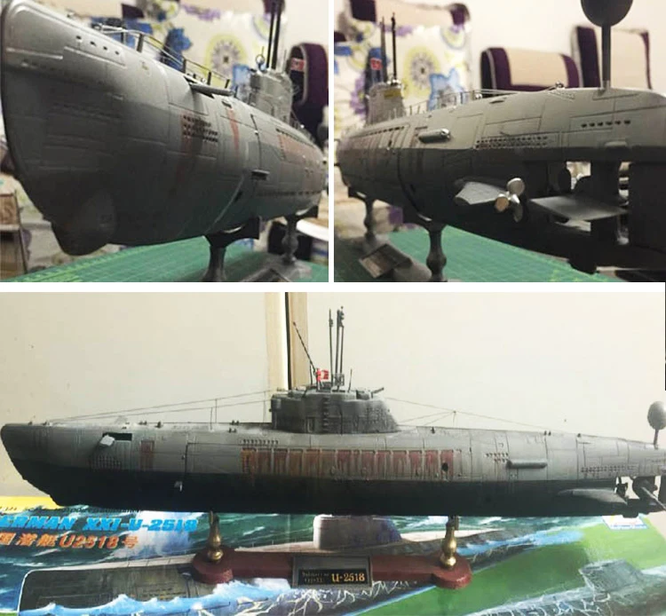 MiniHobby 81201 1/144 German Submarine XXI U2518 Models Toys & Hobbies