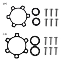 Сплавные концентраторы для велосипедного велосипеда с усилением от 100 до 110 мм/от 142 до 148 мм конверсионный адаптер для задней передней ступицы