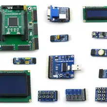 Открытым 3S250E посылка B# XILINX Spartan XC3S250E Spartan-3E FPGA развитию+ ЖК-дисплей 1602+ ЖК-дисплей 12864+ 12 модули