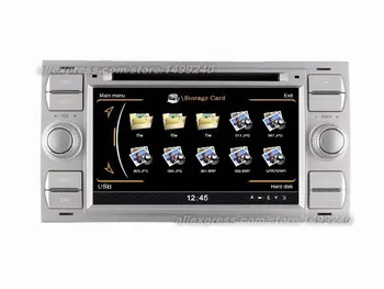 

For Ford Focus 2005 2006 2007 - Car GPS Navigation System + Radio TV DVD iPod BT 3G WIFI HD Screen Multimedia System
