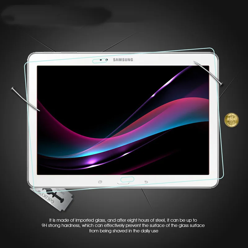 Закаленное стекло для samsung Galaxy Tab Pro T520 T525 10,1 дюймов Защитная пленка для экрана планшета защитная крышка для экрана для SM-T521 стекло