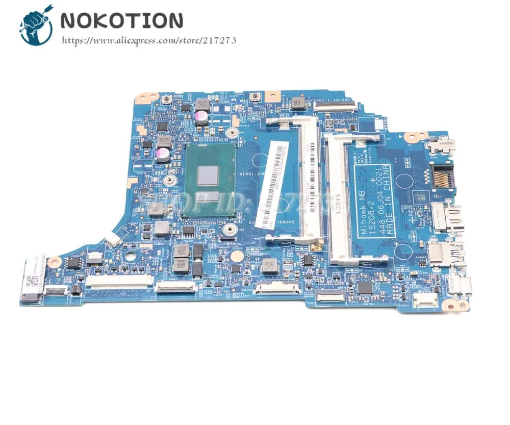 price cut  NOKOTION For Acer aspire V3-372 V3-372T Laptop Motherboard I3-6100U CPU 15208-2 448.06J04.0021 NBG7