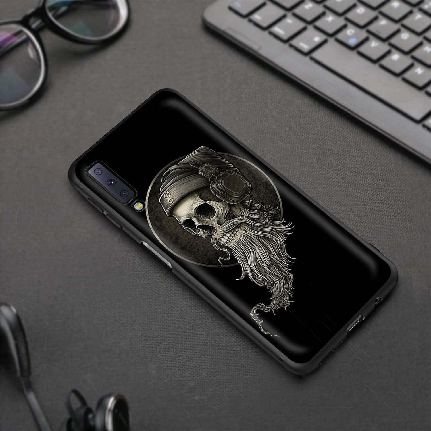 Чехол Swag с банданой и в виде обезьяны гангстера черепа для Samsung Galaxy S20 S10 S9 S8 S7 S6 Plus