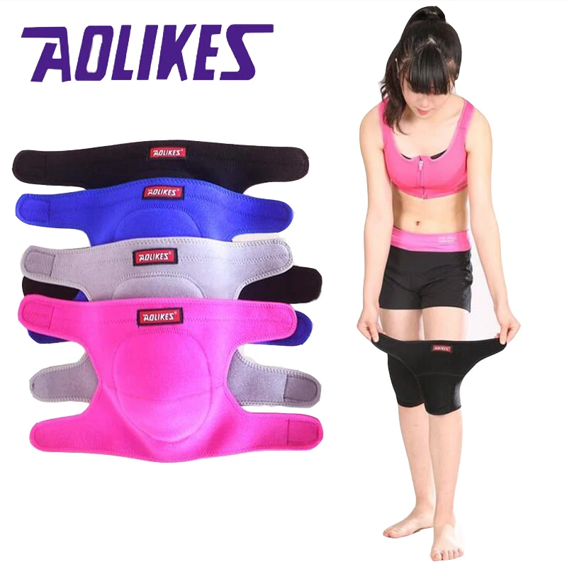 Aolikes 1 قطع تعديل كرة الطائرة منصات الركبة سميكة الإسفنج سبورتس تزلج نيباد الدراجات الركبة دعم حامي Aolikes 1 قطع تعديل كرة الطائرة منصات الركبة سميكة الإسفنج سبورتس تزلج نيباد الدراجات الركبة دعم حامي