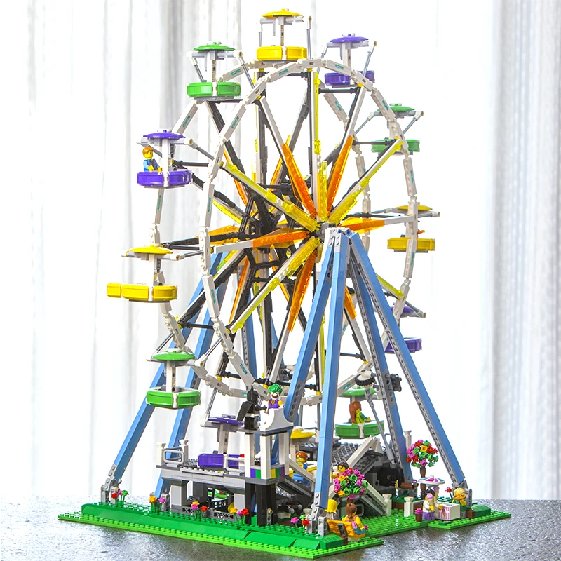 

DHL LEPIN 15012 2478Pcs City Creator Expert Ferris Wheel Model Kits Building Blocks Bricks Toys Compatible legoed 10247