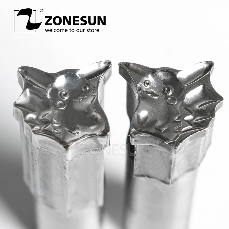 

ZONESUN Pika Tablet 3D Punch Mold Milk Candy Sugar Making Press die For TDP 1.5 Punching Machine Free shipping