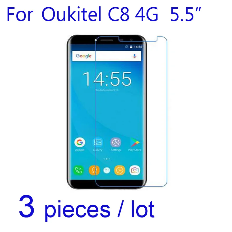 

3pcs/pack Mobile Screen Protector HD Clear/Matte Frosted/Nano Anti-explosion Protective Films for Oukitel C8 4G LCD Guard Cover