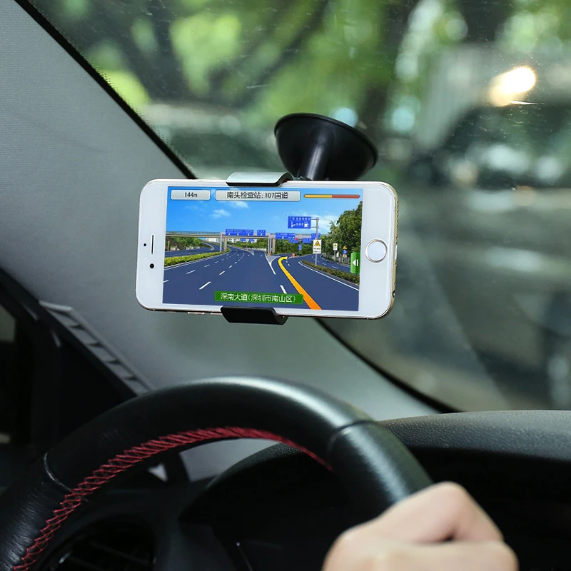 Автомобильный держатель для телефона HOTR универсальный лобового стекла iphone 6 7 plus