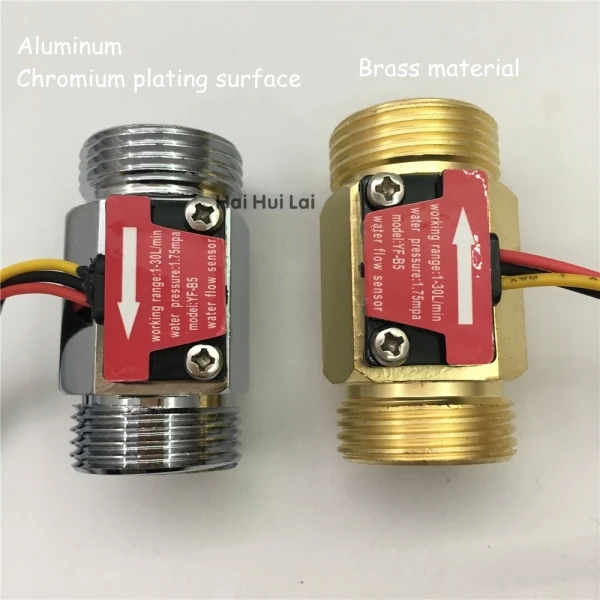 +B5 Aluminum flow sensor
