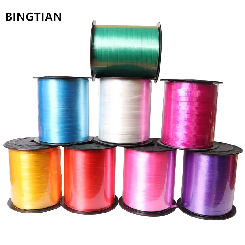 

BINGTIAN wholesale wedding decoration 230 yards balloon festival birthday party balloons straps ribbon wholesale accessories