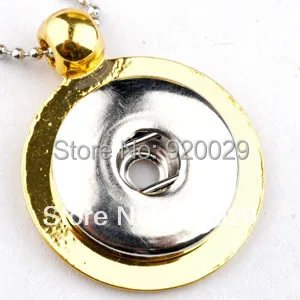 

G00004 OEM,ODM metal button necklace