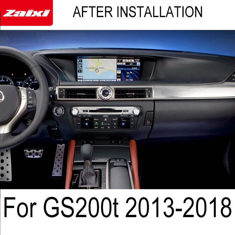 ZaiXi автомобильный Android стиль для Lexus GS 200 t GS 250 2013- gps навигация Радио мультимедийный плеер DSP HD сенсорный экран