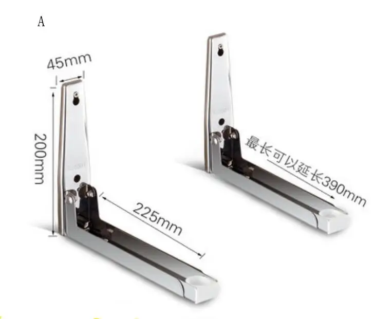 A1 304 полка для микроволновой печи из нержавеющей стали кронштейн для микроволновой печи настенный кронштейн для кухни Lu5035