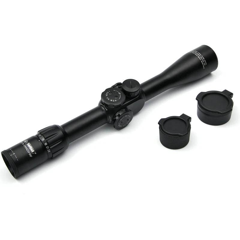 KANDAR 6-24X42 SFIRF оптика Riflescope Parallax боковой Регулируемый дальномер охотничий длинный глаз рельеф прицел